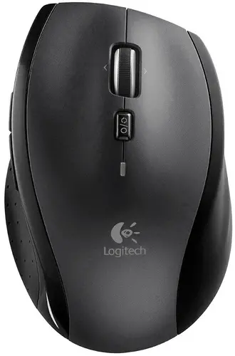 Мышь беспроводная Logitech M705, 1000dpi, оптическая светодиодная, USB/Радиоканал, серебристый (910-001964)