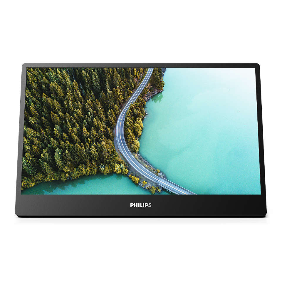 

Монитор 15.6" Philips 16B1P3302 (00/01) IPS, 1920x1080 (16:9), 250кд/м2, 4мс, 170°/170°, USB Type-C, черный, 16B1P3302 (00/01)