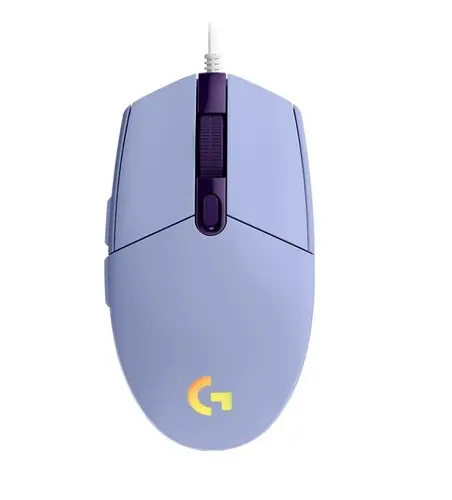 

Мышь проводная Logitech G102 LIGHTSYNC, 8000dpi, оптическая светодиодная, USB, лиловый (910-005857), G102 LIGHTSYNC