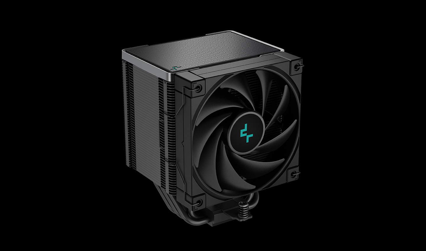 

Кулер для процессора DeepCool AK500 ZERO DARK для Socket/115x/1200/1700/1851/2011/2011-3/2066/AM4/AM5, 120 мм, 1850rpm, 31.5 дБА, 240 Вт, 4-pin PWM, Al+Cu (R-AK500-BKNNMT-G-1), AK500 ZERO DARK
