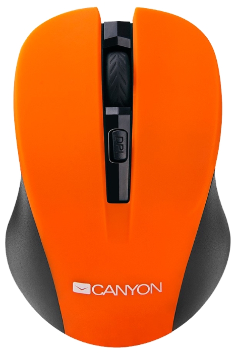 

Мышь беспроводная Canyon CNE-CMSW1O Orange USB, 1200dpi, оптическая светодиодная, USB, оранжевый, CNE-CMSW1O Orange USB