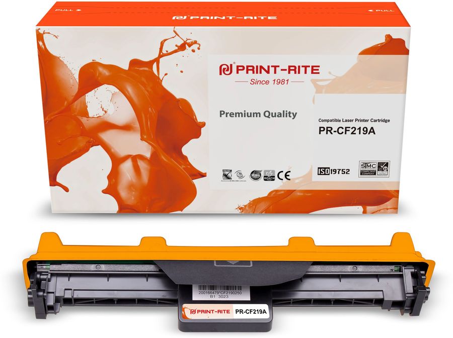 

Драм-картридж (фотобарабан) лазерный Print-Rite (№19A/CF219A), черный, 12000 страниц, совместимый, для M104a Pro/M104w P (PR-CF219A)