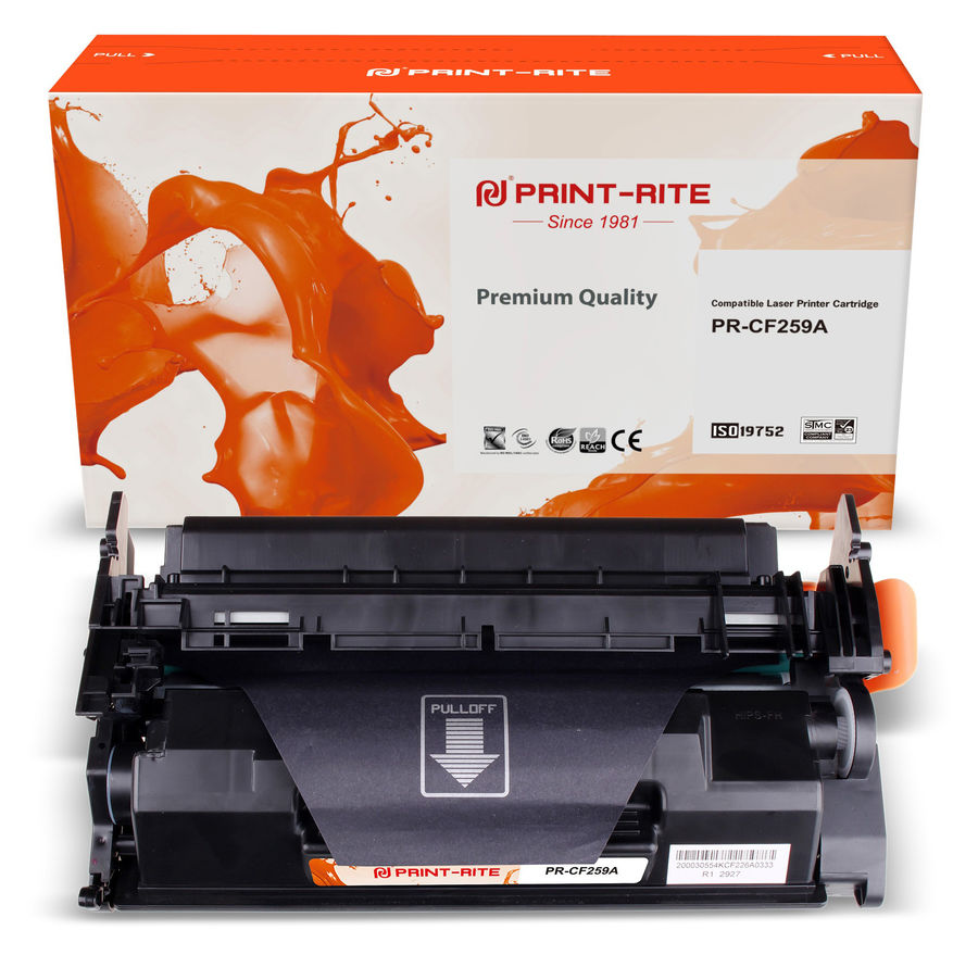 

Картридж лазерный Print-Rite PR-CF259A (№59A/CF259A), черный, 3000 страниц, совместимый для LJ M304/M404/MFP