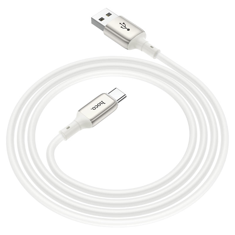 

Кабель USB-USB Type-C, 3A, 1м, белый HOCO X66 Howdy (6931474754622), X66