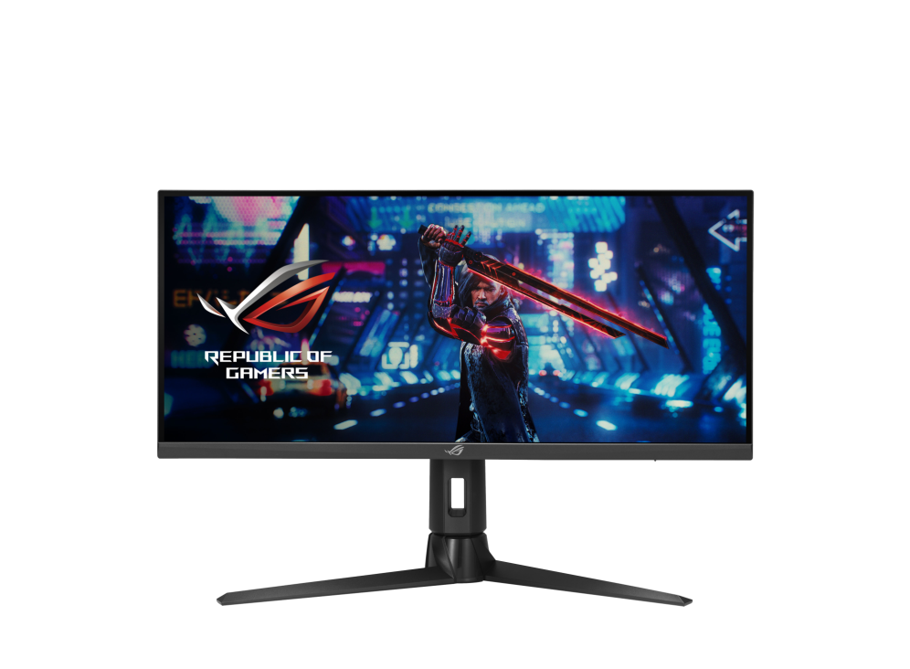 

Монитор 29.5" ASUS ROG STRIX XG309CM IPS, 2560x1080 (21:9), 300кд/м2, 220 Гц, 1 мс, 178°/178°, FreeSync/G-Sync, HDMI, DisplayPort, USB Type-C, USB-Hub, черный (90LM07N0-B01170), XG309CM