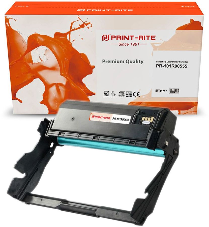 

Драм-картридж (фотобарабан) лазерный Print-Rite (101R00555), черный, совместимый, для Xerox Ph 3330/WC 3345/333 (PR-101R00555)
