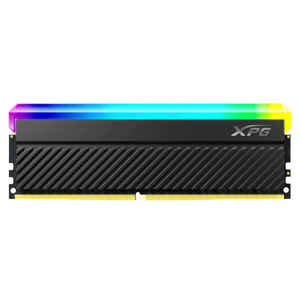 Память DDR4 DIMM 8Gb, 3600MHz, CL18, 1.35V ADATA XPG Spectrix D45G RGB (AX4U36008G18I-CBKD45G) Retail - фото 1