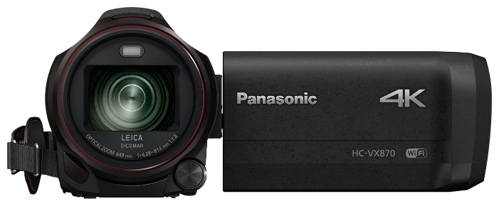 Видеокамера Panasonic HC-VX870EE-K, Black, цвет черный