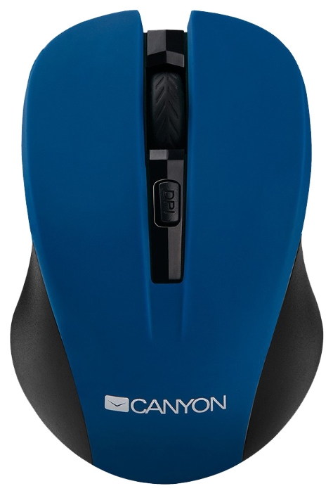 

Мышь беспроводная Canyon CNE-CMSW1BL Blue USB, 1200dpi, оптическая светодиодная, USB, синий, CNE-CMSW1BL Blue USB