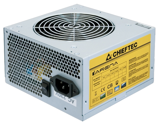 Блок питания 600 Вт, Chieftec GPA-600S , 120 мм
