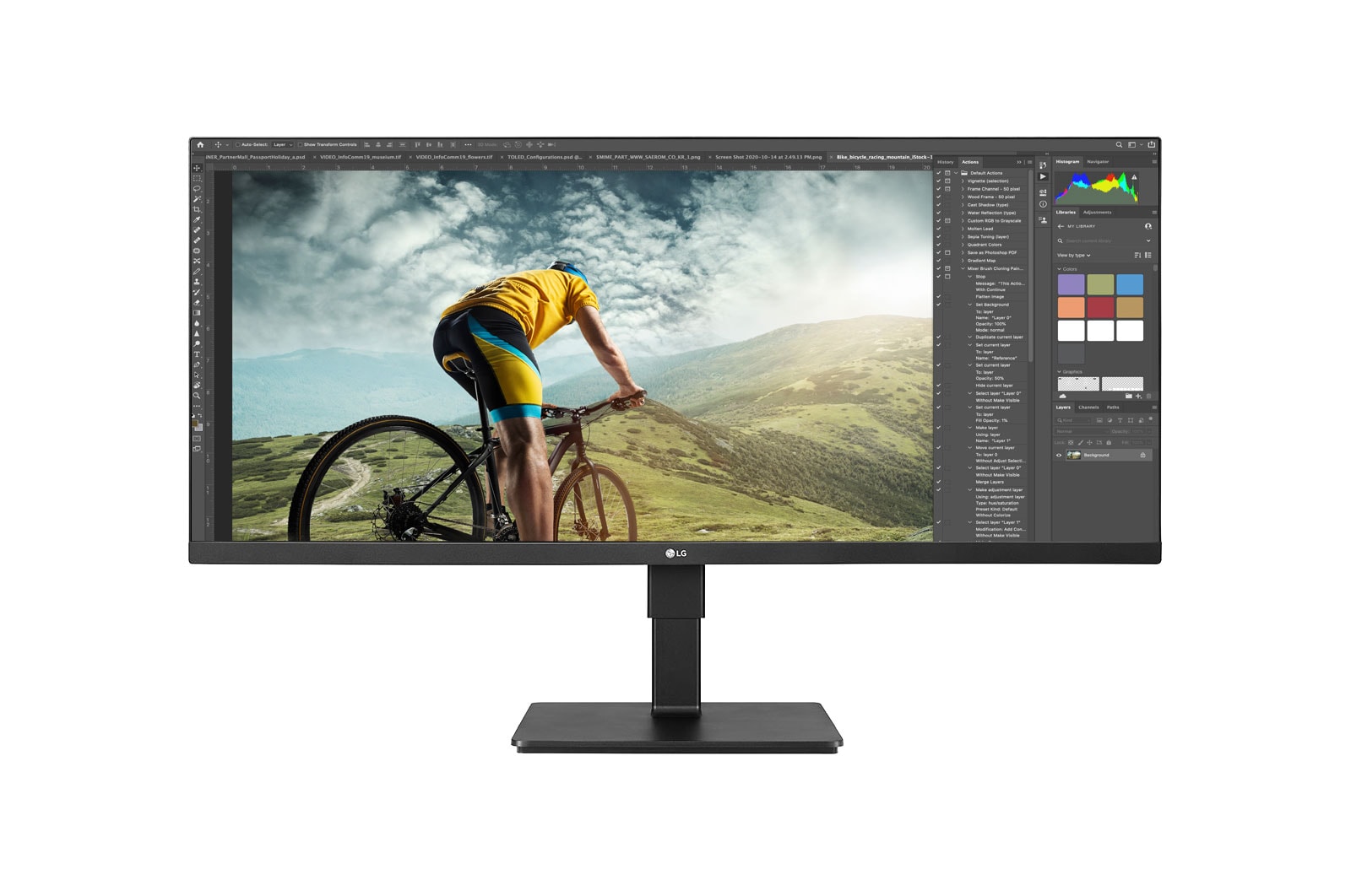 

Монитор 34" LG 34BN670-B IPS, 2560x1080 (21:9), 400кд/м2, 5мс, 178°/178°, FreeSync, HDMI, DisplayPort, черный, 34BN670-B
