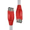 

Патч-корд UTP кат.5e, 1м, RJ45-RJ45, серый/красный, 4PH (4PH-R90028)