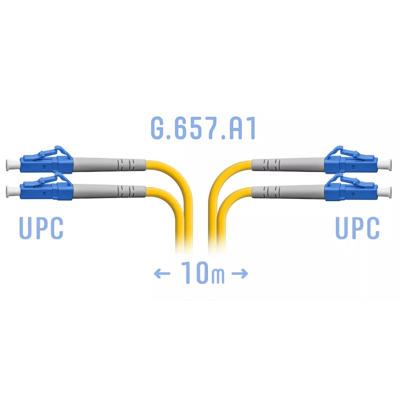 

Патч-корд оптический SNR, LC/UPC-LC/UPC, одномодовый, 9/125, G.657.A1, двойной, 10м, желтый (SNR-PC-LC/UPC-DPX)