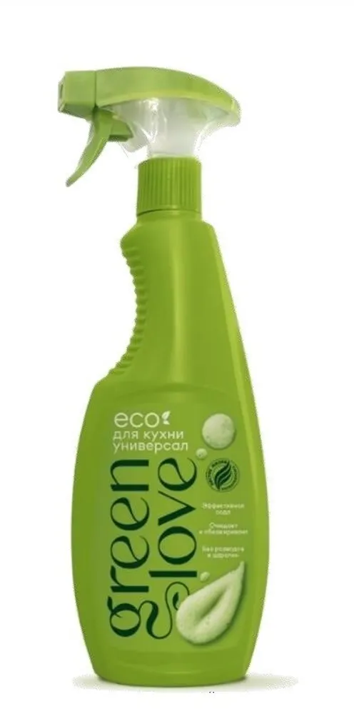 

Спрей для ухода за кухней Green Love с содой, 500мл, с содой