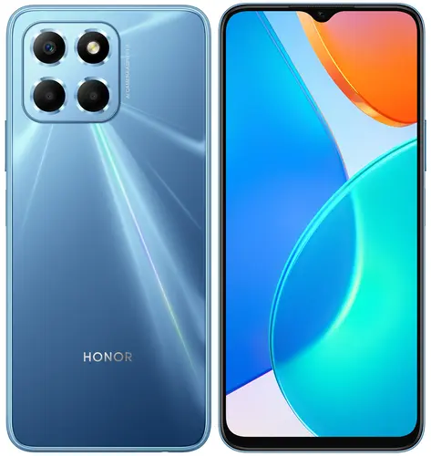 

Смартфон Honor X6, 6.5" 720x1600 IPS, MediaTek Helio G25, 4Gb RAM, 64Gb, 3G/4G, NFC, Wi-Fi, BT, 3xCam, 2-Sim, 5000 мА⋅ч, USB Type-C, Android 12, синий, X6