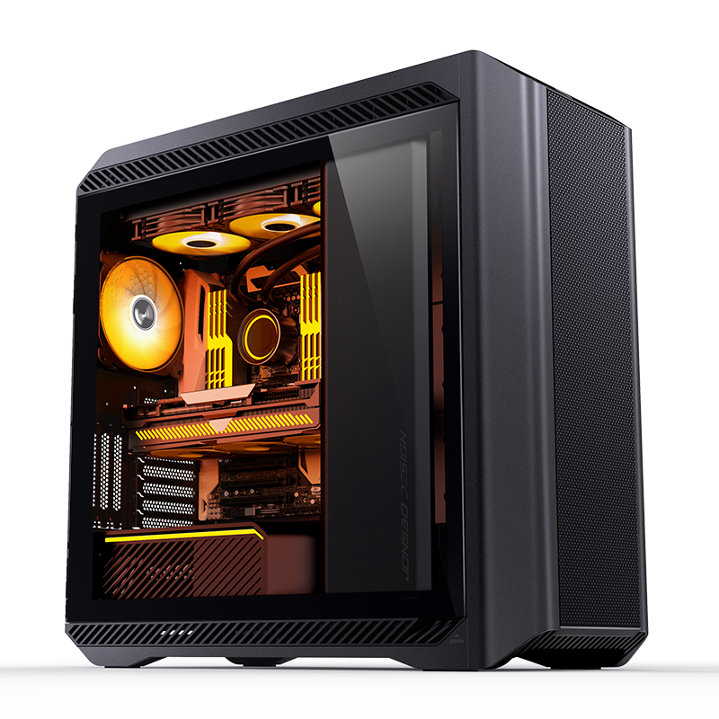 

Корпус JONSBO D500, EATX, Midi-Tower, 2xUSB 3.0, USB Type-C, RGB подсветка, черный, без БП, D500
