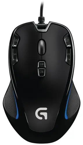 

Мышь проводная Logitech G300s , 2500dpi, оптическая светодиодная, USB, черный (910-004349), G300s