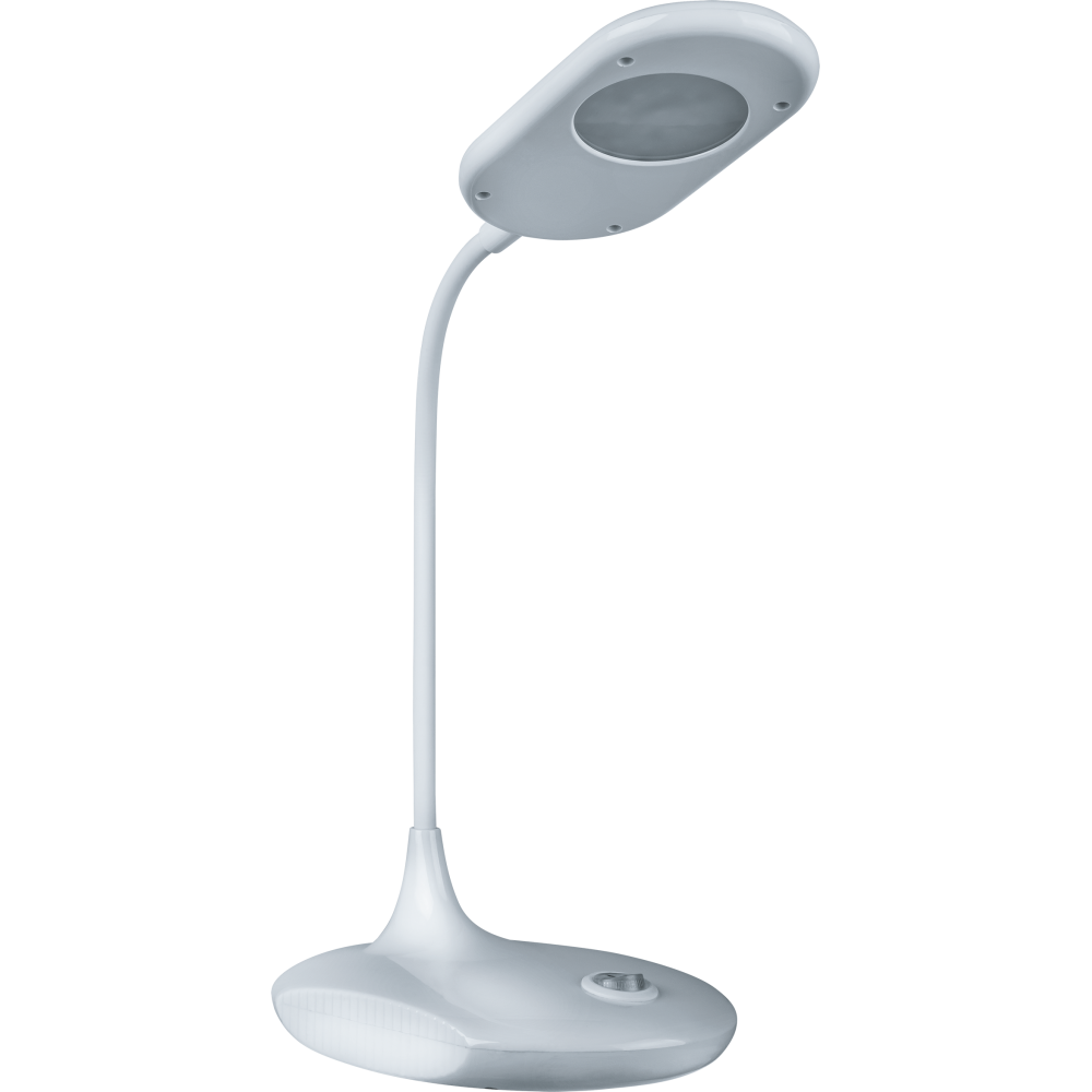 Кольцевой светильник на треноге с подставкой для смартфона Navigator NDF-D024-5W-6K-WH-LED, 6 Вт, белый