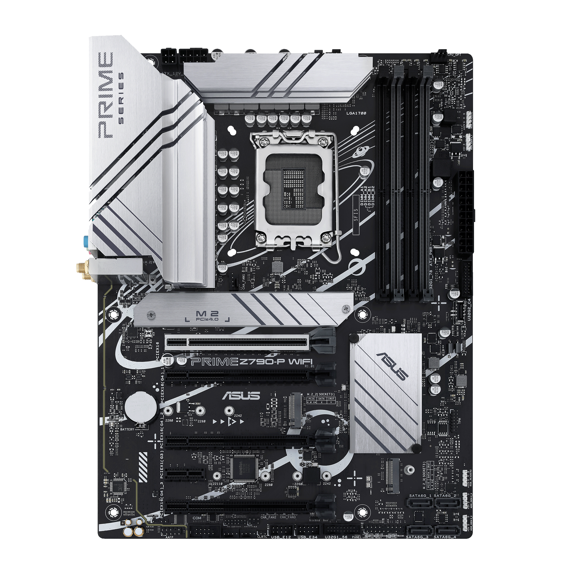 Материнская плата ASUS PRIME Z790-P WIFI, Socket1700, Intel Z790, ATX