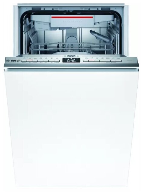 

Посудомоечная машина встраиваемая узкая Bosch SPV4XMX28E, белый (SPV4XMX28E), SPV4XMX28E