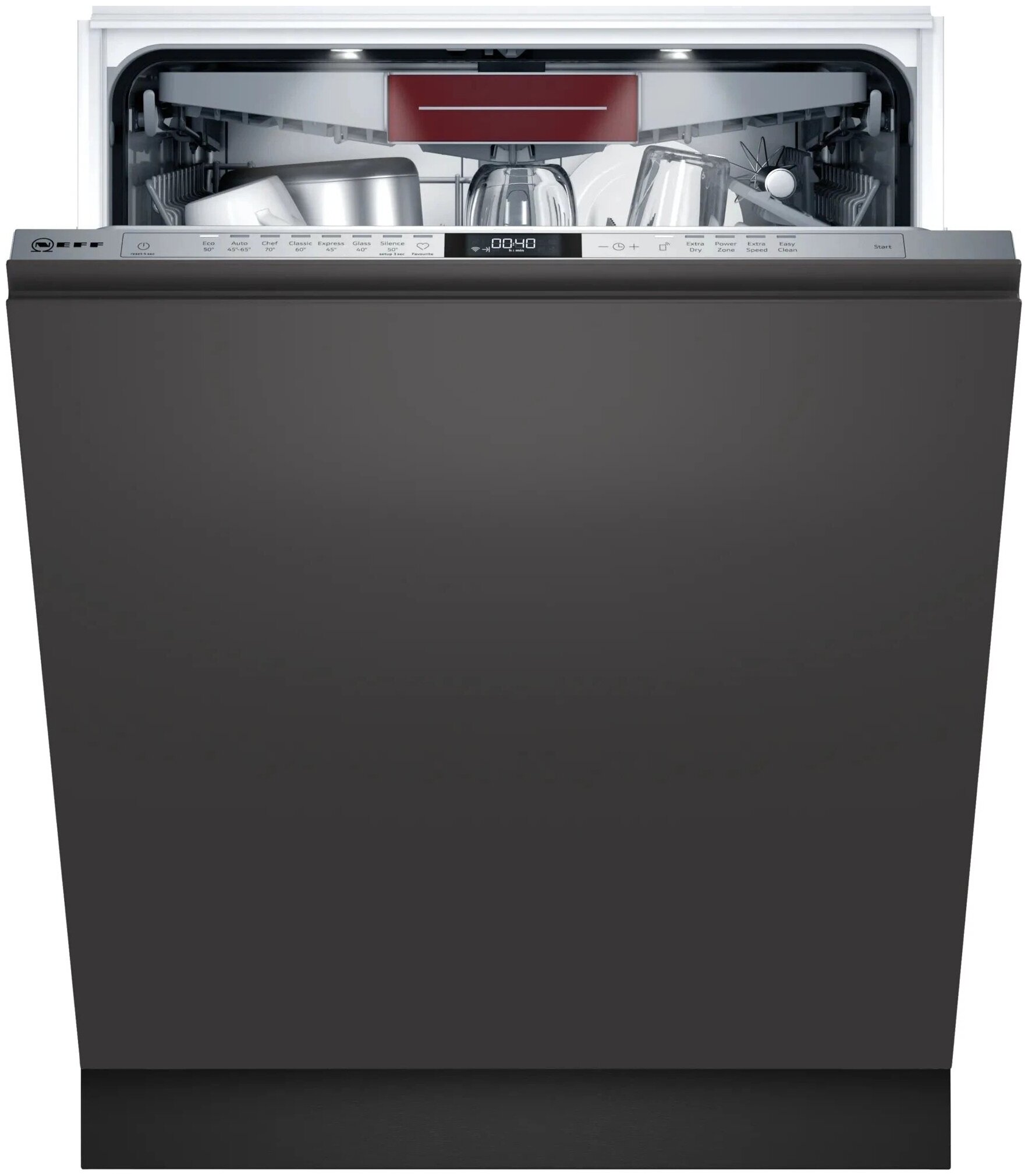 

Посудомоечная машина встраиваемая полноразмерная NEFF S255ECX11E, черный (S255ECX11E), S255ECX11E