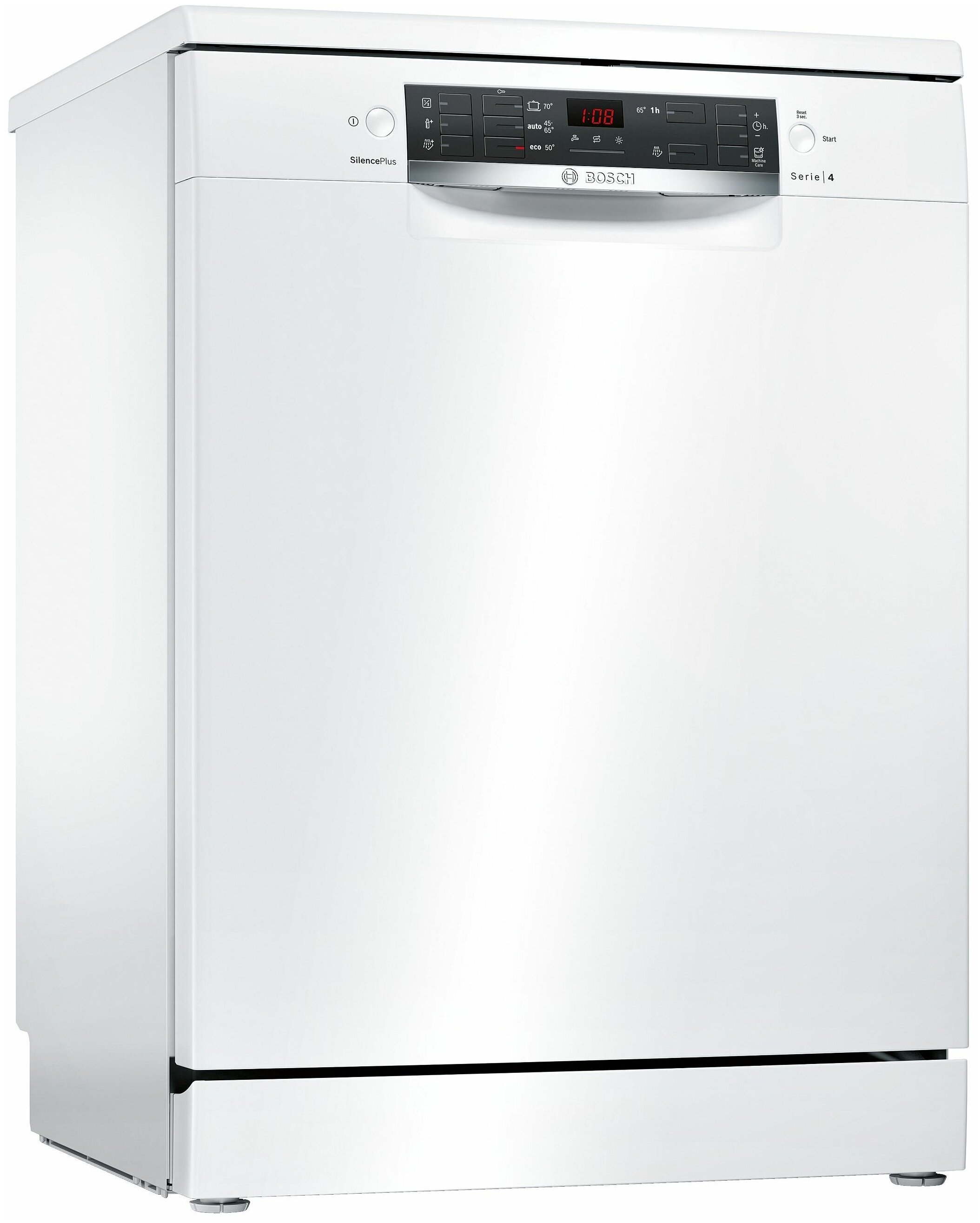 Посудомоечная машина полноразмерная Bosch Serie 4 SMS45DW10Q, белый (SMS45DW10Q)