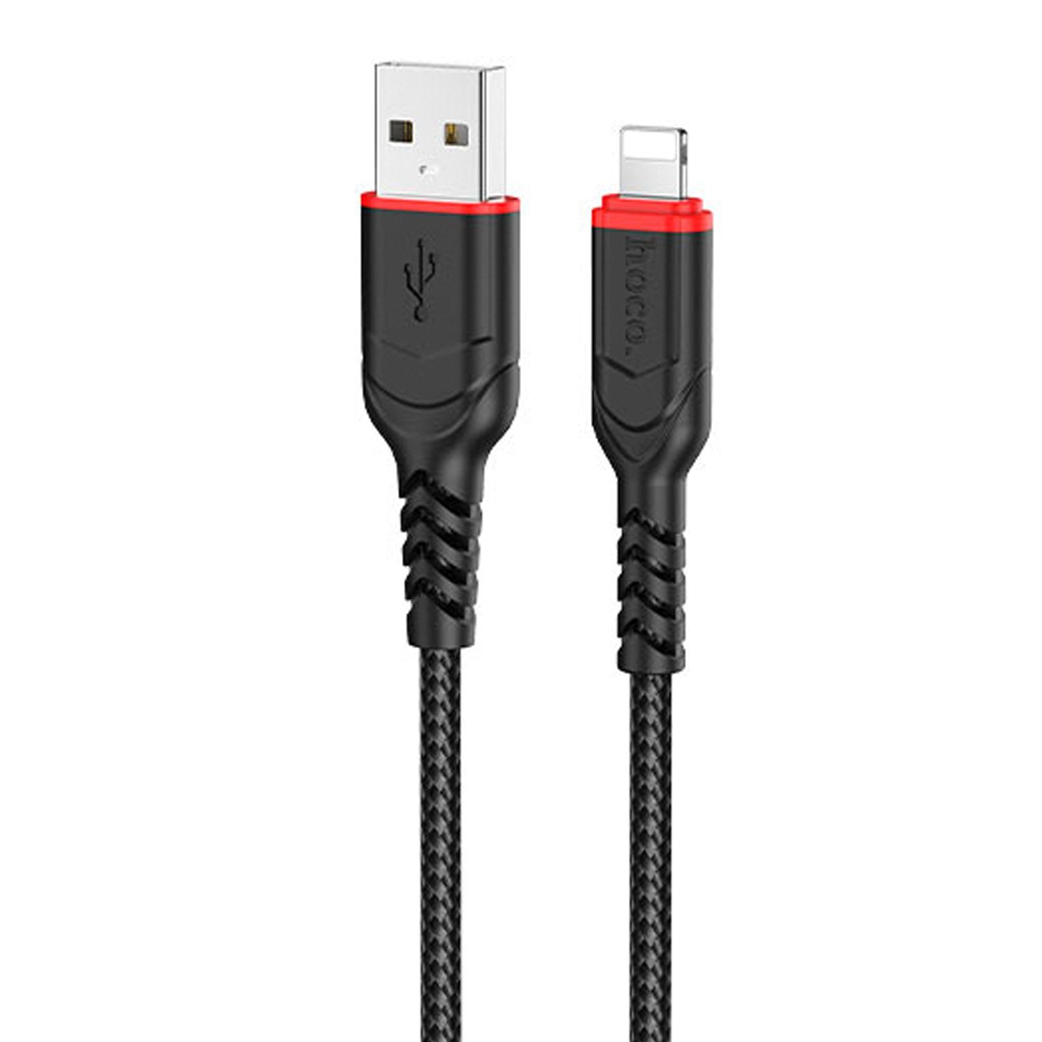 

Кабель Lightning 8-pin-USB, 2.4A, 1м, черный HOCO X59 Victory (202523), X59 Victory