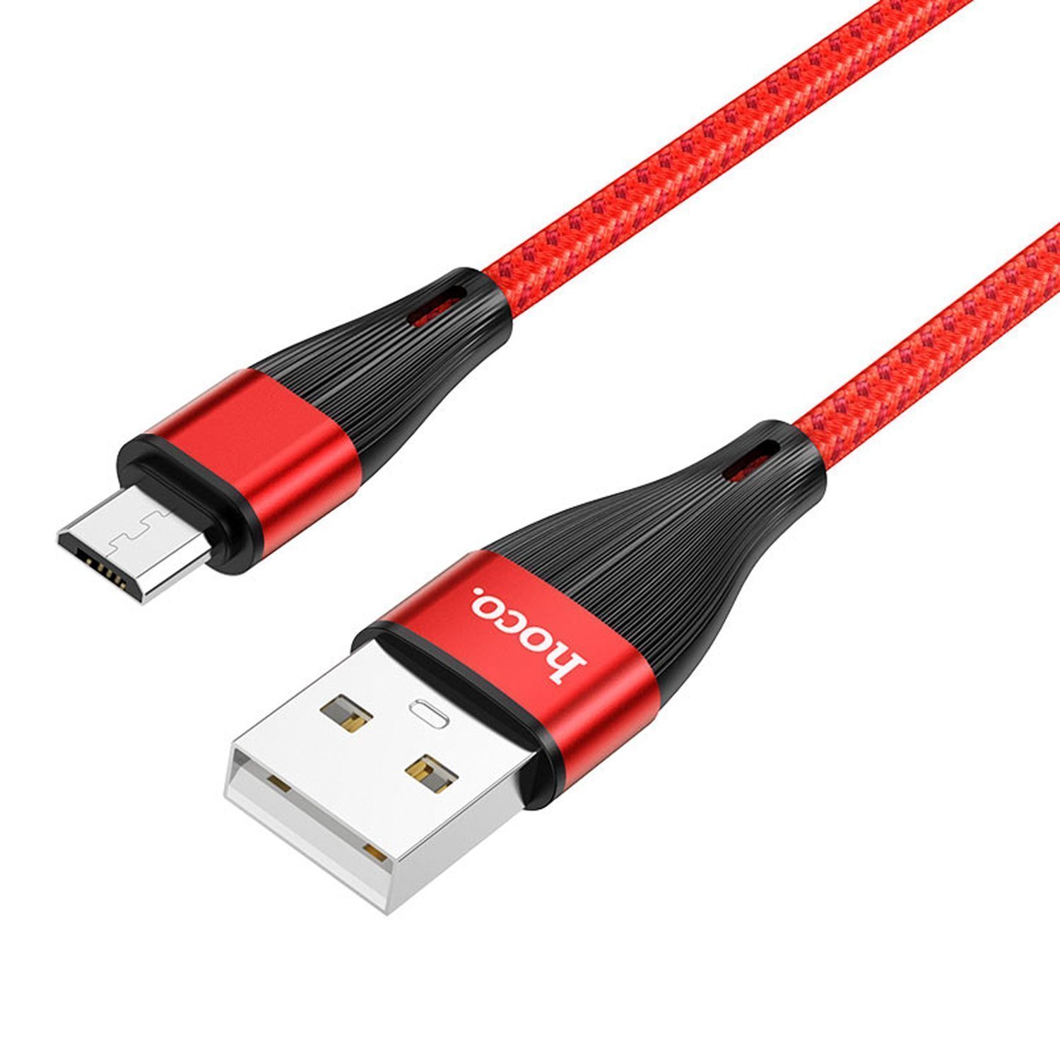 

Кабель Micro USB (Am)-USB 2.0(Af), 3A, 1м, красный HOCO X57 Blessing (202535), X57 Blessing