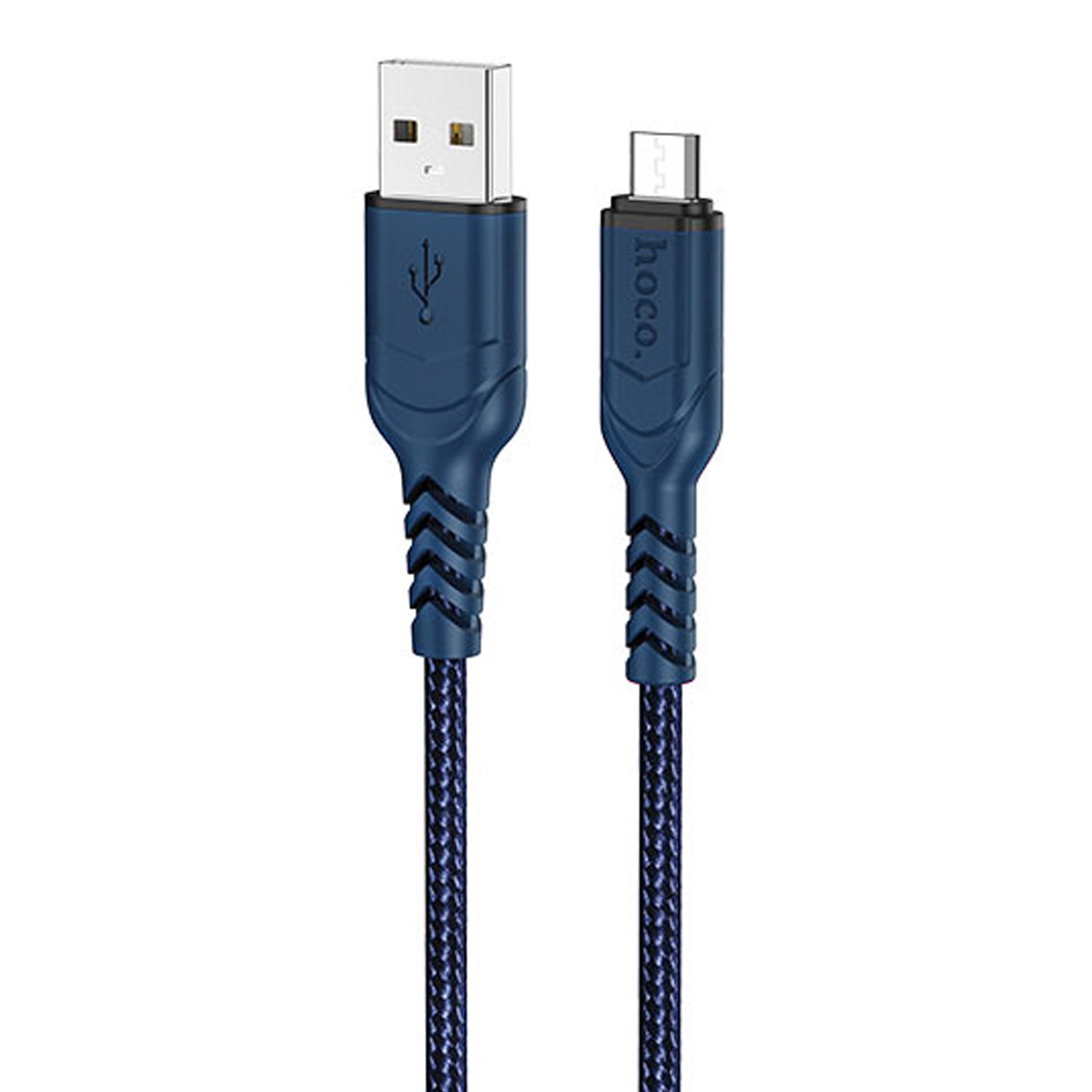 

Кабель Micro USB-USB, 2.4A, 1м, синий HOCO X59 Victory (202528), X59