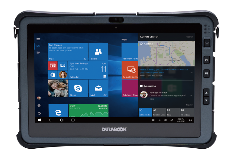 Планшет DURABOOK Field U11 11.6", 8Gb/128Gb, черный