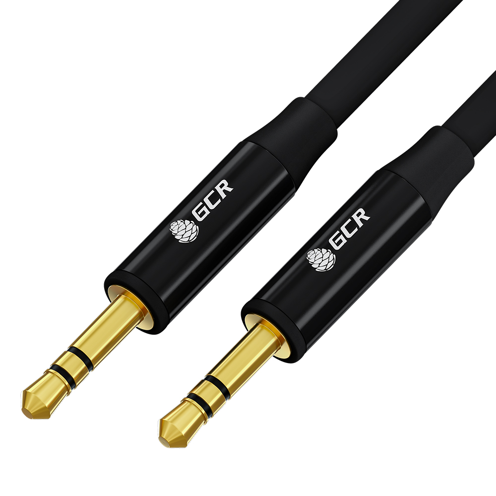 

Кабель Jack 3.5mm(M)-Jack 3.5mm(M), экранированный, 3м, черный Greenconnect Gold GCR-54762 (GCR-54762), GCR-54762