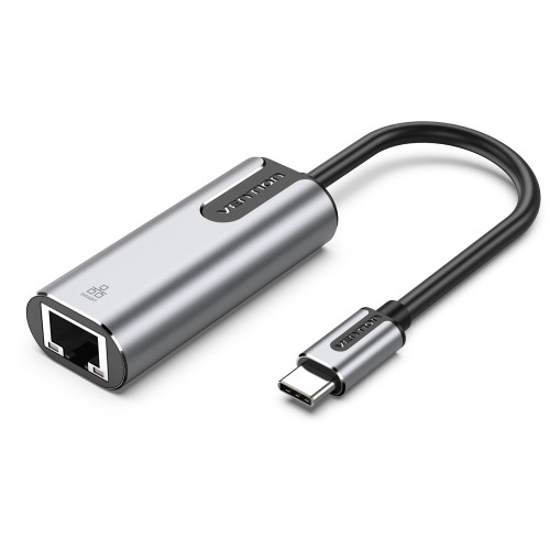 Сетевая карта Vention, 1xRJ-45, 1 Гбит/с, USB 3.1 Type-C, Retail (CFNHB)