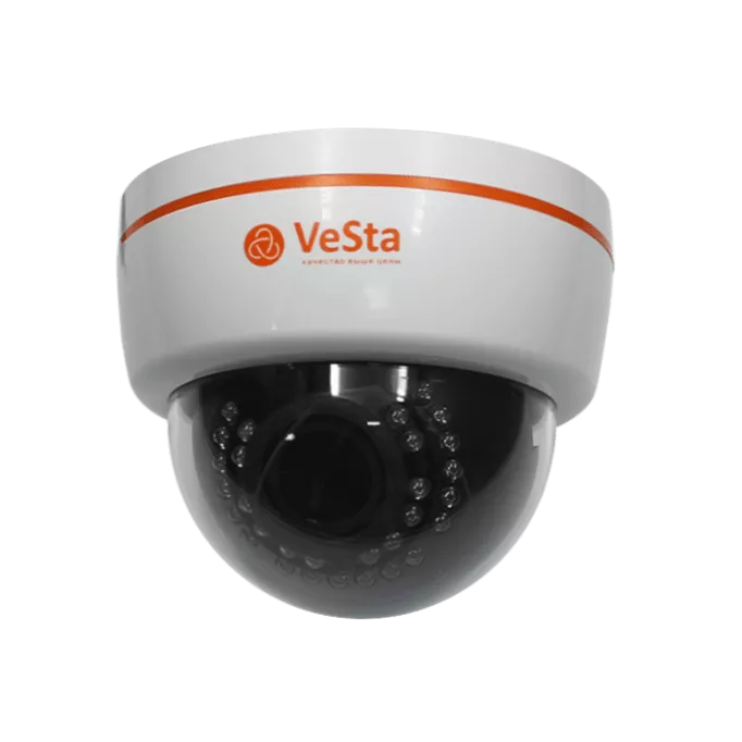

IP-камера VeSta VC-7260 M007 2.8мм, купольная, 2Мпикс, CMOS, до 1920x1080, до 25кадров/с, ИК подсветка 30м, POE, -10 °C/+50 °C, белый (VC-7260 M007), VC-7260 M007