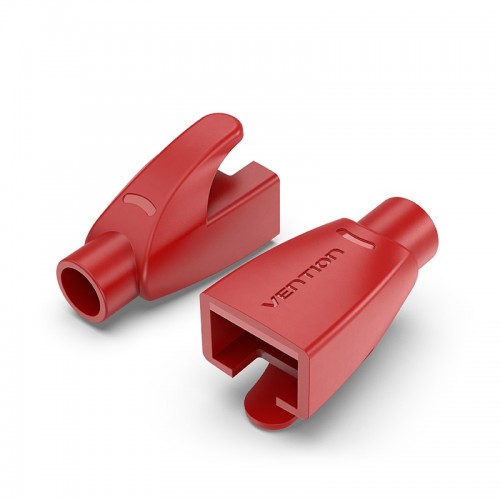 Колпачок изолирующий RJ-45, 50 шт. красный Vention
