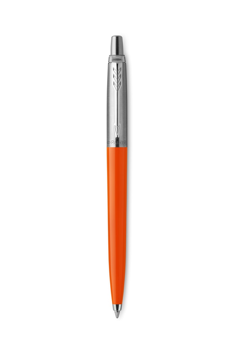 

Ручка шариковая автомат Parker Jotter Originals Orange CT, синий, нержавеющая сталь, пластик, блистер (CW2076054), Orange CT