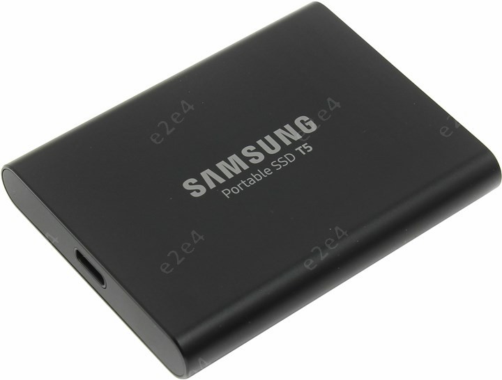 

Внешний SSD Samsung 2Tb, 1.8", USB 3.1 Type-C, черный (MU-PA2T0B/EU), Portable SSD T5 2TB