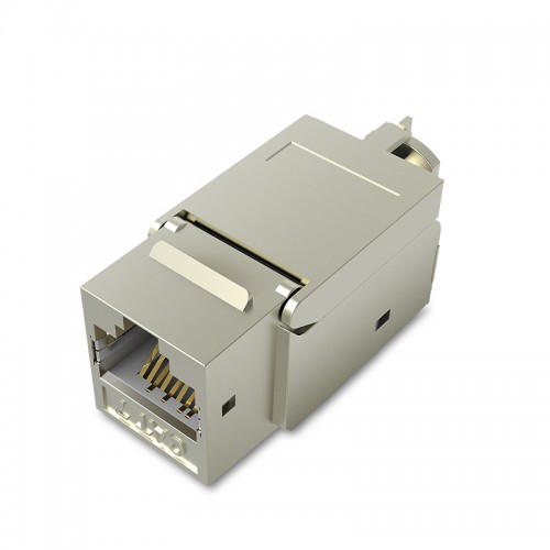 

Соединитель RJ-45 8P8C категория 7, экранированный, серебристый Vention (VDD-B04-H)