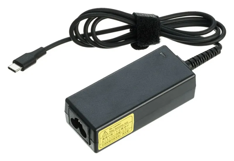 

Адаптер питания ноутбука сетевой Pitatel AD-322 для Apple, Asus, Dell, Lenovo, HP (USB Type-C), 45Вт, 5-20V, 2-3, черный (AD-322), AD-322
