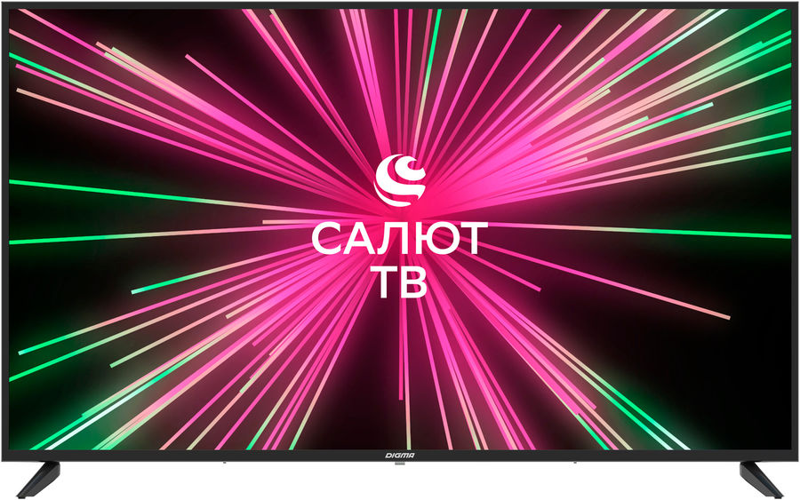 

Телевизор 55" Digma DM-LED55UBB35, 3840x2160, DVB-T /T2 /C, HDMIx3, USBx2, WiFi, Smart TV, черный (DM-LED55UBB35), DM-LED55UBB35