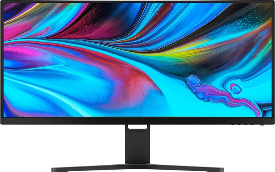 

Монитор 30" Xiaomi Curved Gaming Monitor X34103 VA, изогнутый, 2560x1080 (21:9), 300кд/м2, 4мс, FreeSync Premium, HDMI, DisplayPort, черный (BHR5116GL), X34103