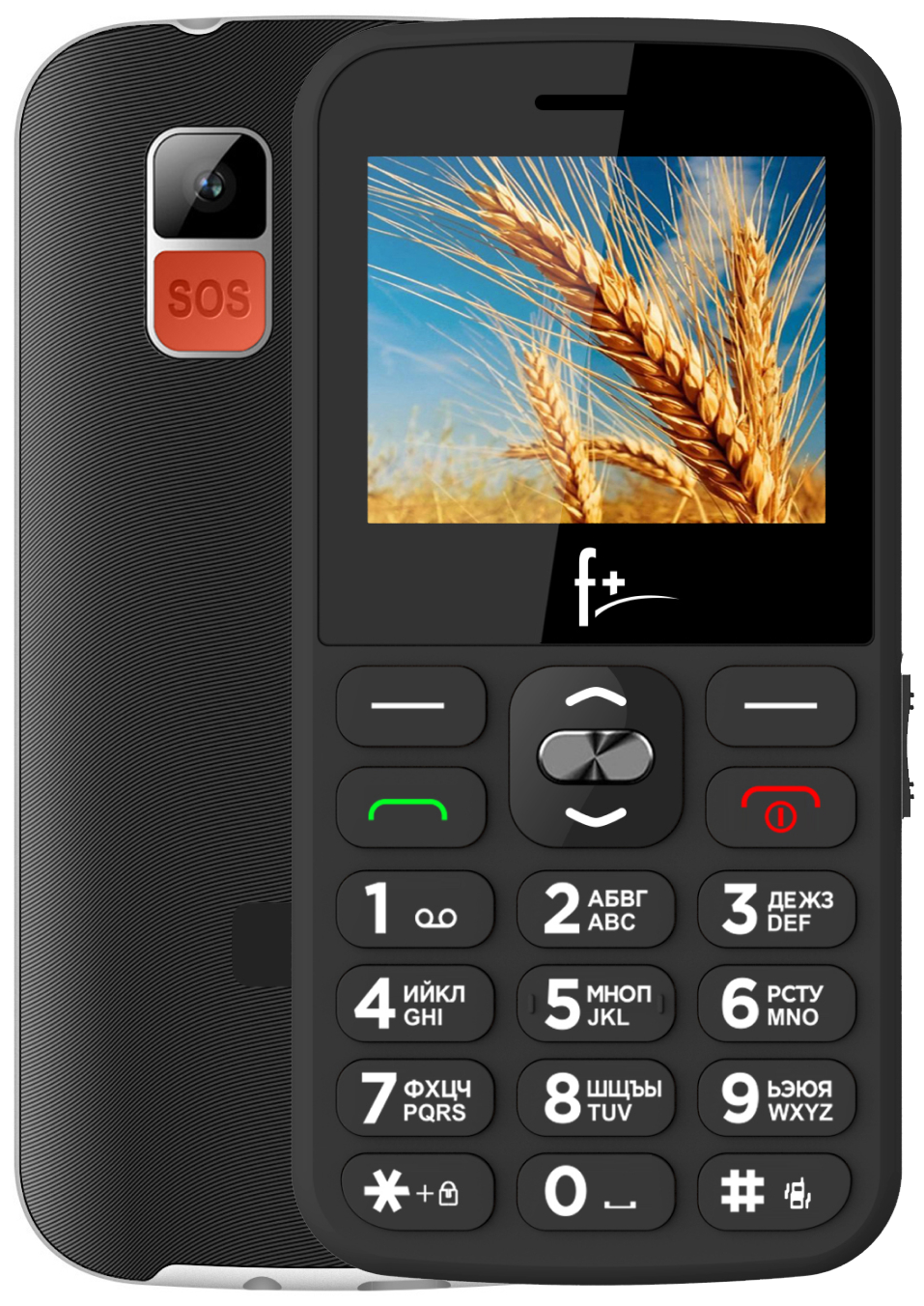 

Мобильный телефон F+ Ezzy 5, 2.2" 176x220 TN, MediaTek MT6261D, BT, 1xCam, 2-Sim, 1000 мА·ч, USB Type-C, Nucleus, черный (Ezzy5 Black), Ezzy 5