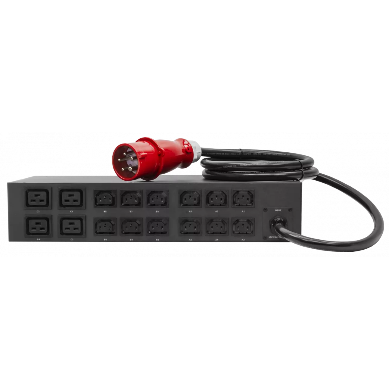 

Блок розеток (PDU) Tesla Power PRO 16, кол-во розеток:16 (12xC13/4xC19), 16А, черный, кабель питания 2 м (TP-PRO-D-12A04B-3P), PRO 16