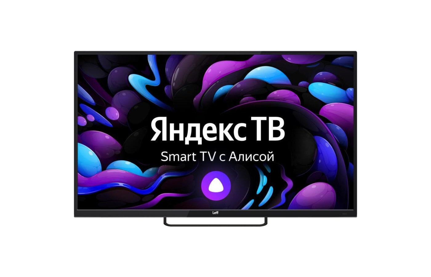 Телевизор 28" Leff 28H540S, 1366x768, черный