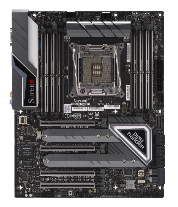 

Материнская плата Supermicro C9X299-PG300F, Socket2066, Intel X299, 8xDDR4, 4PCI-Ex16, 6SATA3, 7.1-ch, GLAN, 10GLAN, 2 USB 3.0, 3 USB 3.2, 1 USB Type-C, VGA, ATX, Retail, C9X299-PG300F
