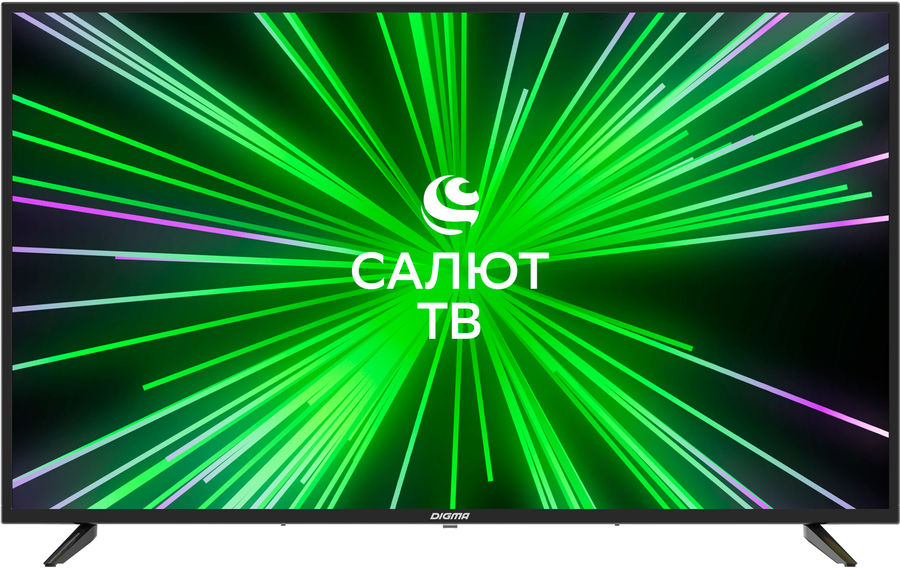 

Телевизор 43" Digma DM-LED43UBB35, 3840x2160, DVB-T /T2 /C, HDMIx3, USBx2, WiFi, Smart TV, черный (DM-LED43UBB35), DM-LED43UBB35