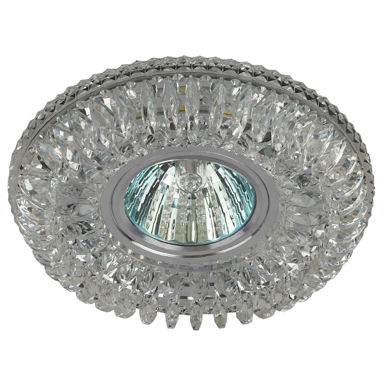 

Светильник точечный LED/КГМ, GU5.3, 220 В, 12Вт, 4000K, LED-подсветка, серебристый, ЭРА DK LD34 SL/WH (Б0036479), DK LD34 SL/WH