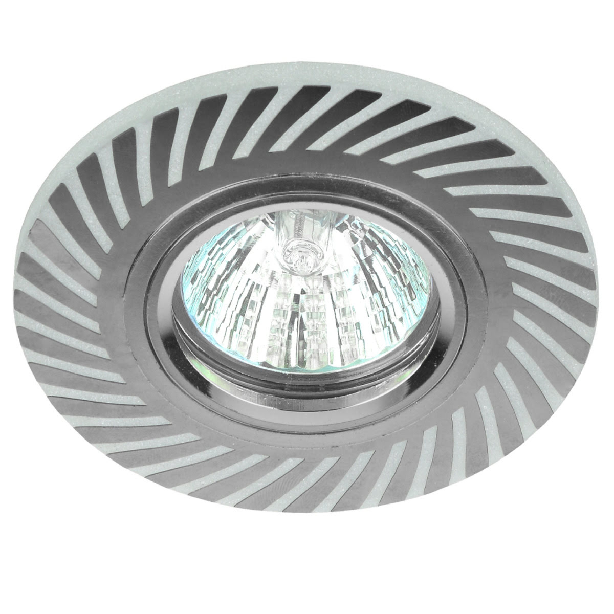 

Светильник точечный LED/КГМ, GU5.3, 220 В, 50Вт, 4000K, LED-подсветка, серебристый, ЭРА LD39 WH/CH /1 (Б0048935), LD39 WH/CH /1