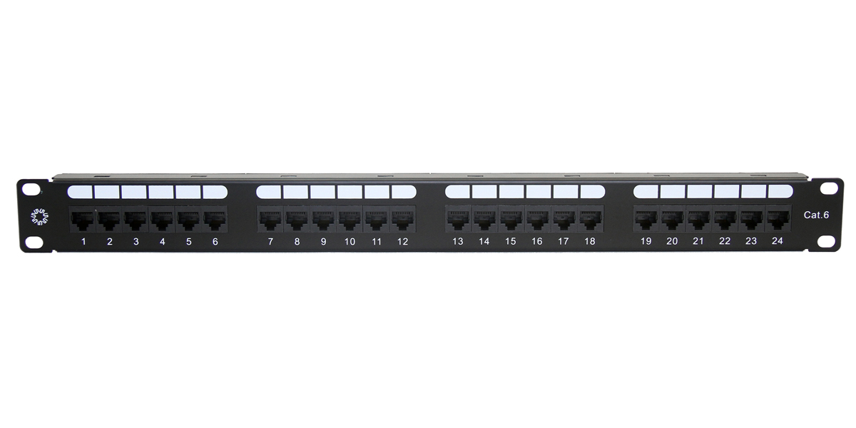 

Патч-панель 19" 1U, порты: 24 x RJ-45 кат. 6, PPU65-22, 5bites (PPU65-22), PPU65-22