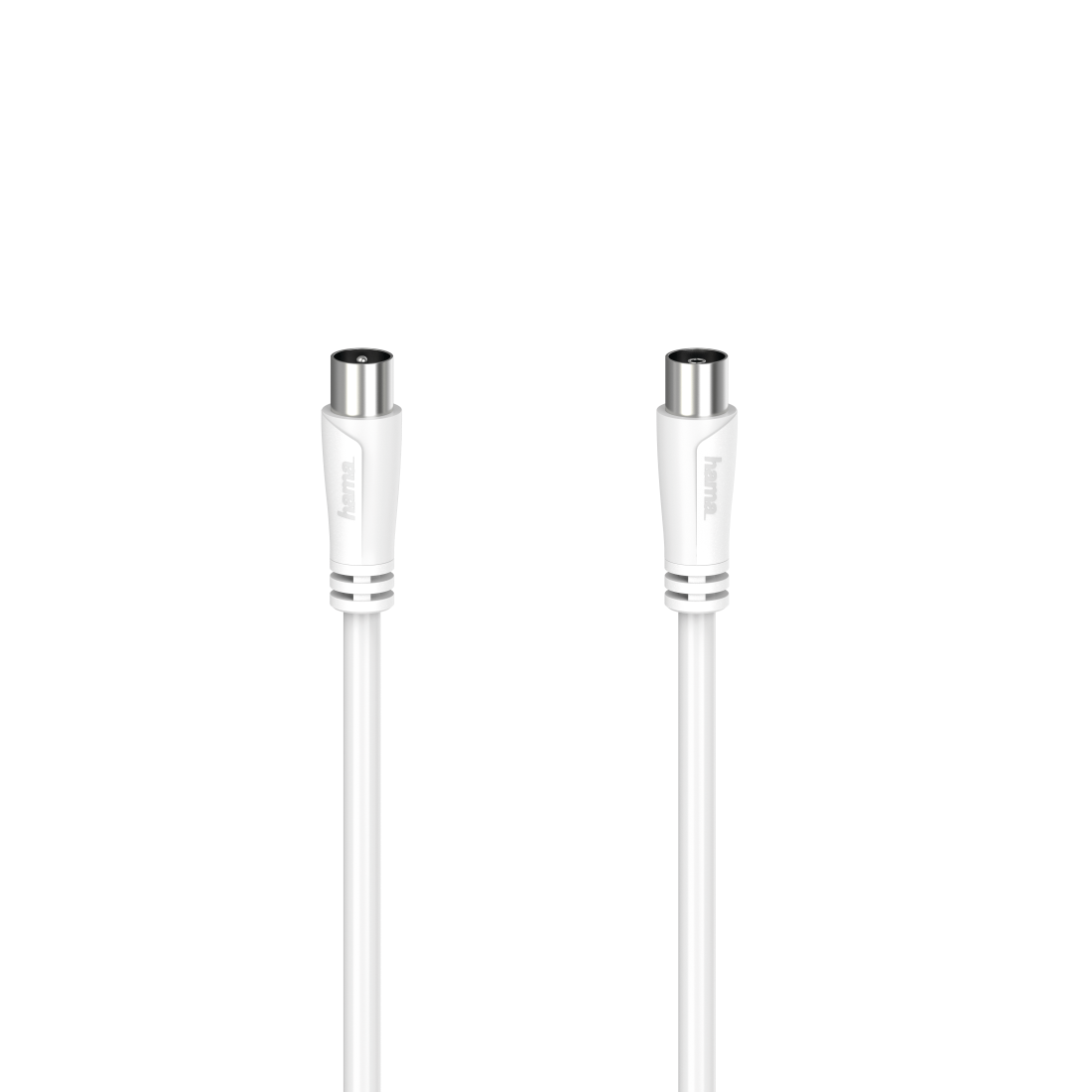 

Кабель TV(M)-TV(F), экранированный, 15м, белый Hama H-205050 (00205050), H-205050