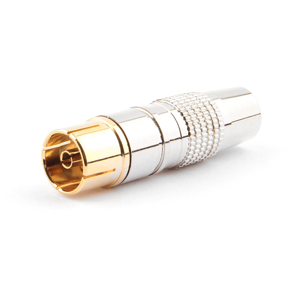 Коннектор TV(F) прямой, 1 шт. Cablexpert TVPL-06